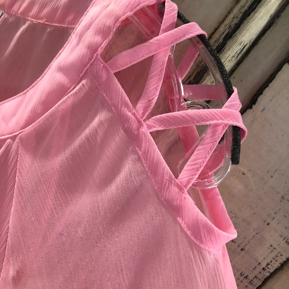 Pink blouse